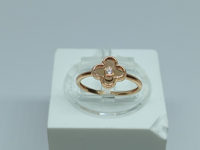 КОЛКМ585 КОЛЬЦО С КАМНЕМ (Au 585)