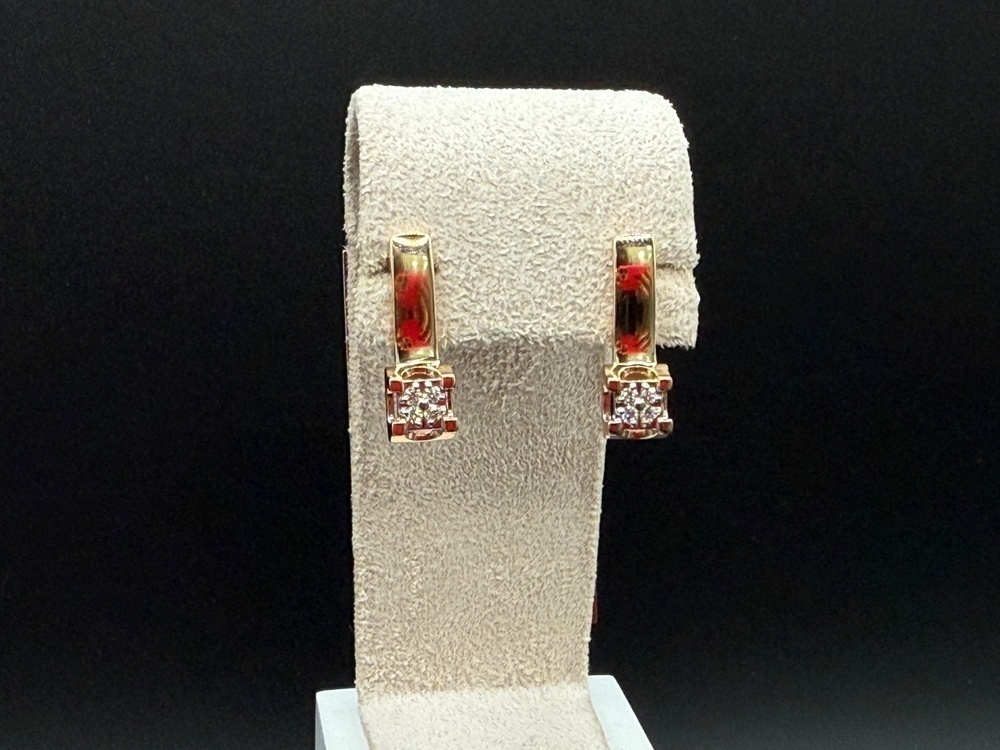 СЕРЬГИ БРИЛЛИАНТ (Au 585)