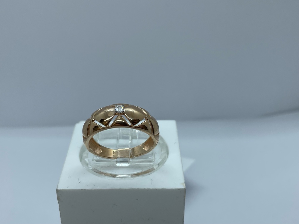 КОЛЬЦО С КАМНЕМ (Au 585)