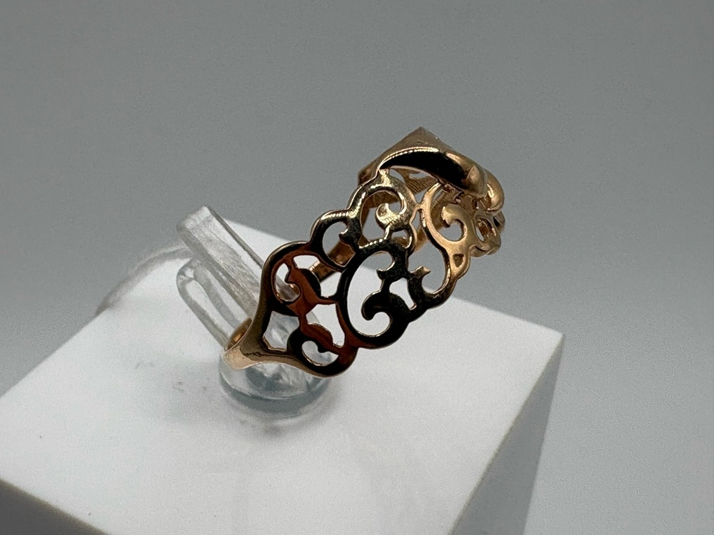 КОЛБКМ585 КОЛЬЦО БЕЗ КАМНЯ (Au 585)