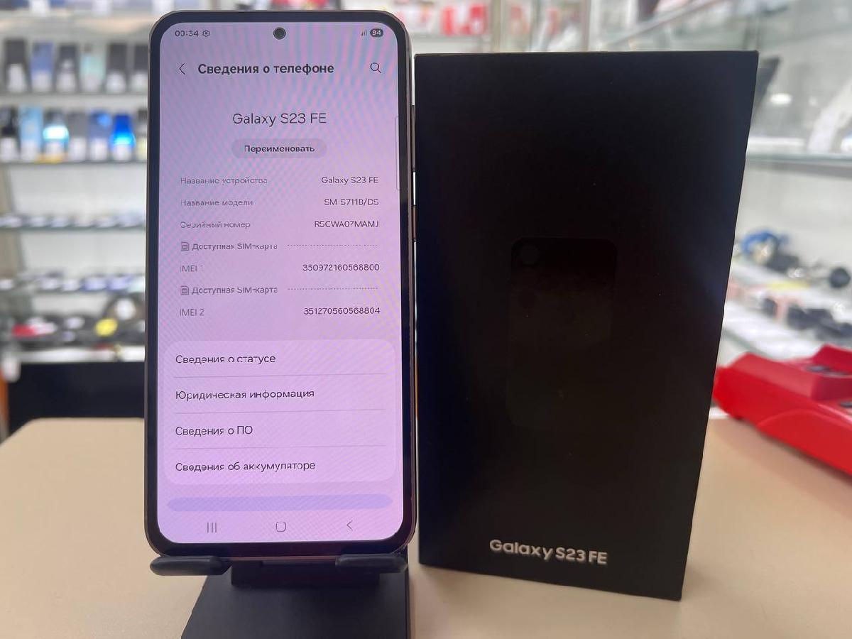 Смартфон Samsung Galaxy S23 FE 8/256