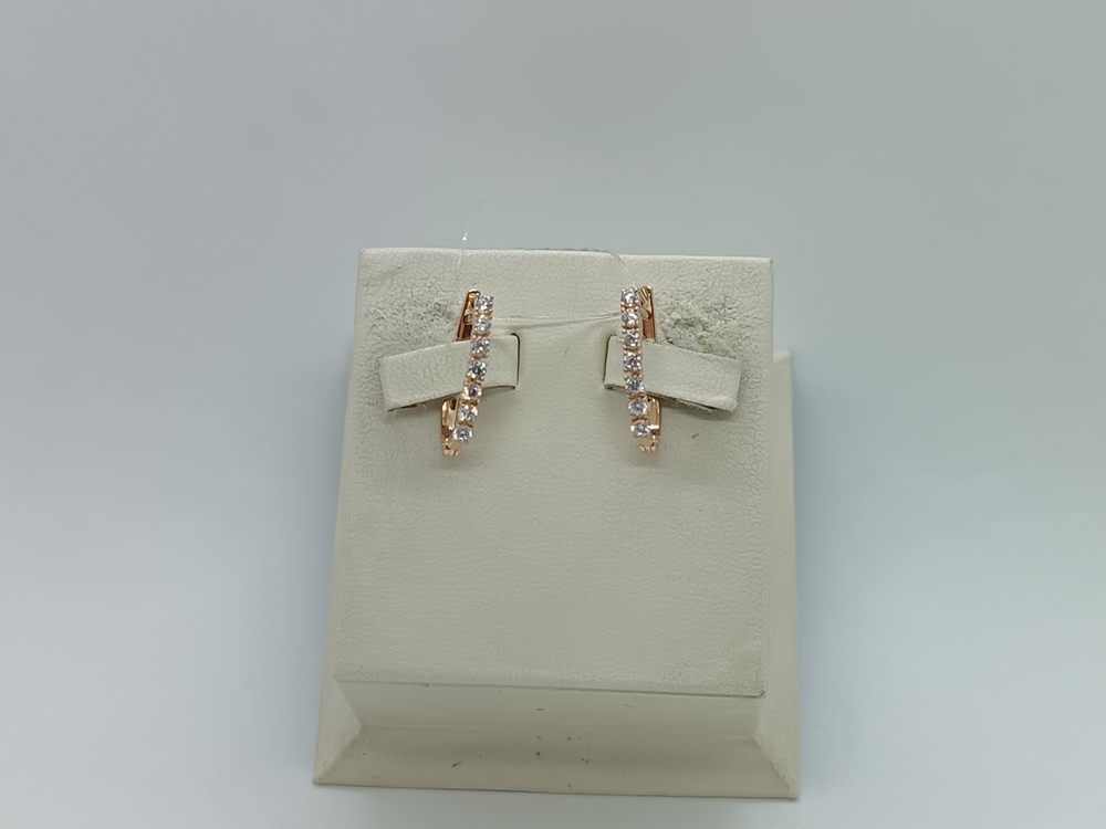 СЕРЬГИ С КАМНЯМИ (Au 585)