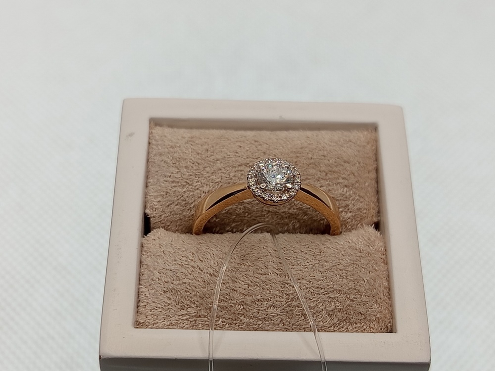 КОЛЬЦО БРИЛЛИАНТ (Au 585)