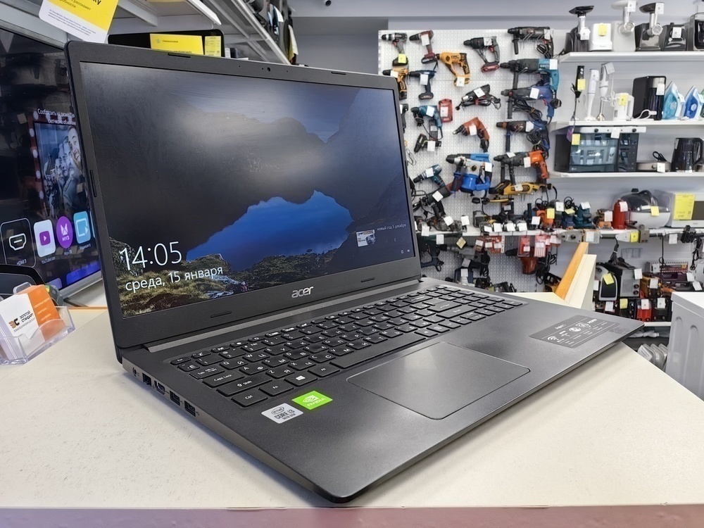 Ноутбук Acer Aspire 3; Core i3-1005G1, GeForce MX230, 8 Гб, 250 Гб, Нет