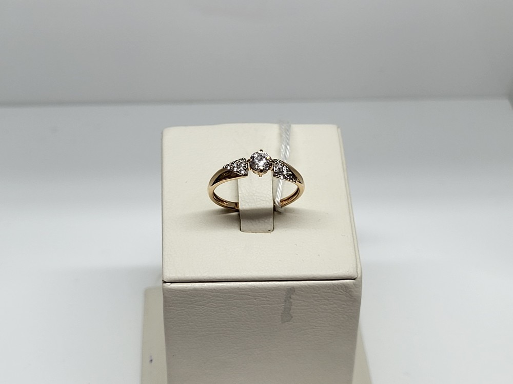 КОЛКМИ585 КОЛЬЦО С КАМНЯМИ (Au 585)