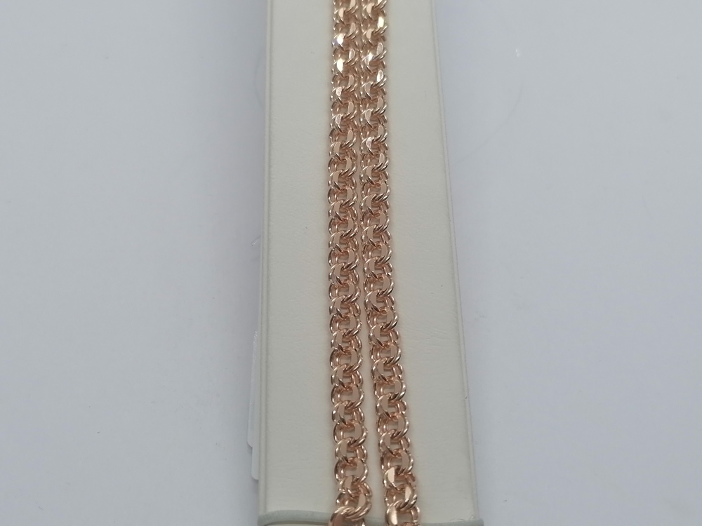 ЦЕПЬ ПУСТОТЕЛАЯ Бисмарк (Au 585)