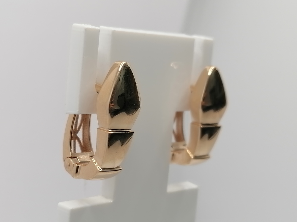 СЕРЬГИ БЕЗ КАМНЯ (Au 585)