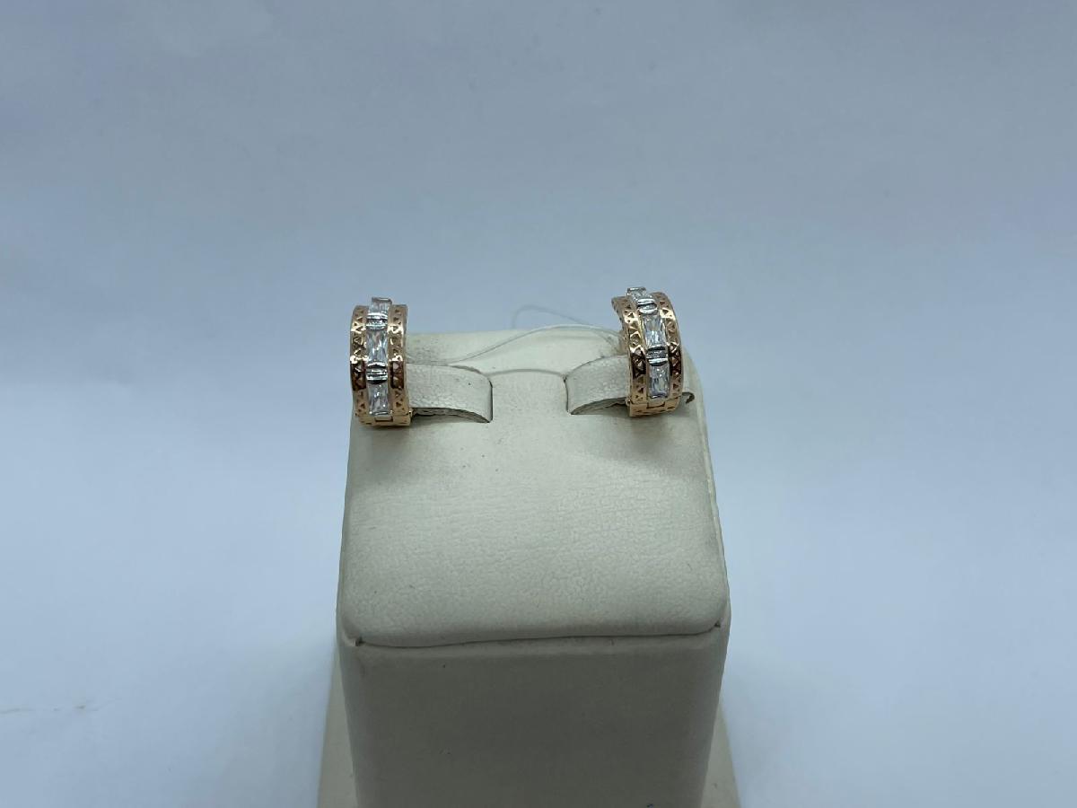 СЕРЬГИ С КАМНЯМИ (Au 585)