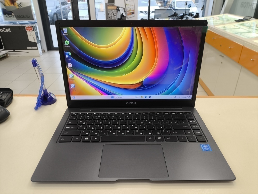 Ноутбук DIGMA; Celeron N4020, Intel UHD Graphics 620, 8 Гб, 240 Гб, Нет