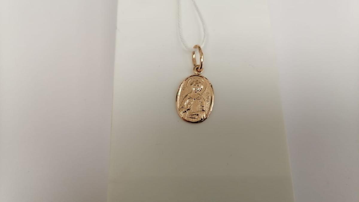 ПОДИБК585 ПОДВЕСКА ИКОНА БЕЗ КАМНЯ (Au 585)