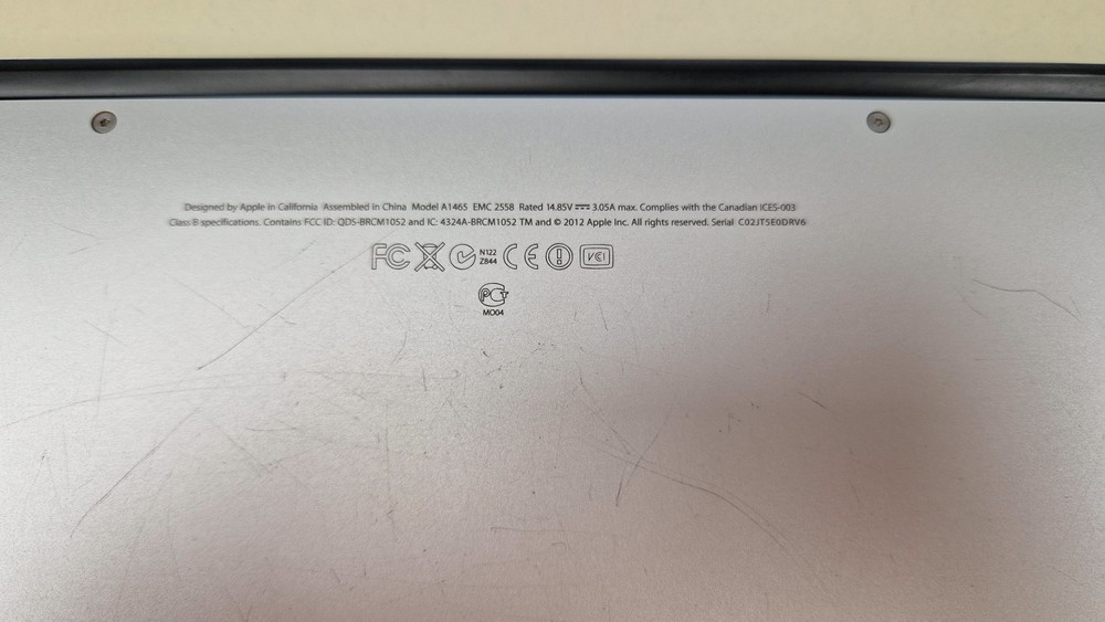 Ноутбук Apple a1465;