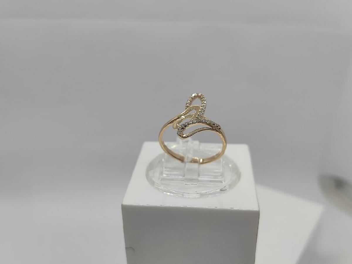 КОЛКМИ585 КОЛЬЦО С КАМНЯМИ (Au 585)