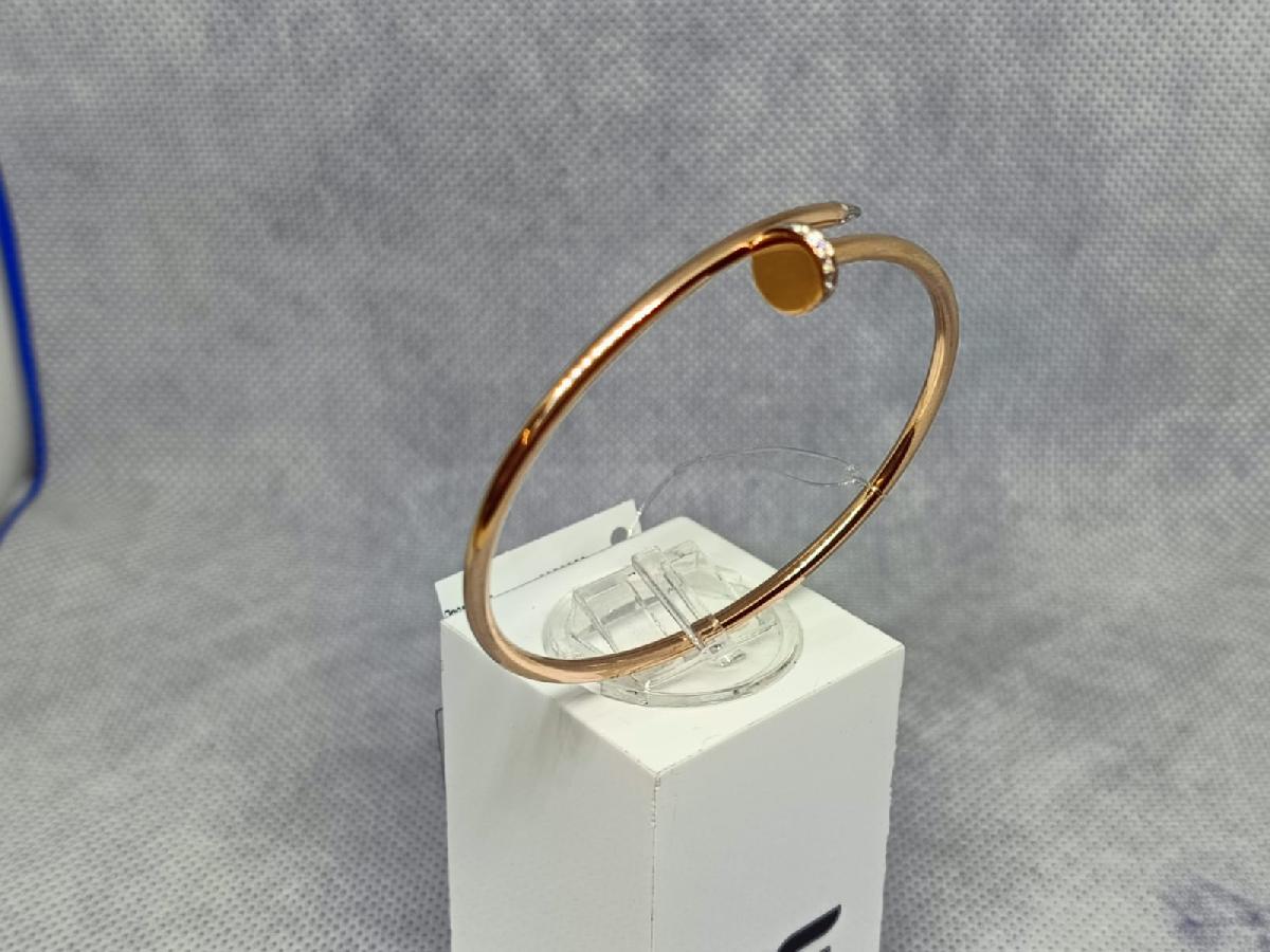 070029 БРАСЛЕТ ЖЕСТКИЙ с камнями (Au 585)