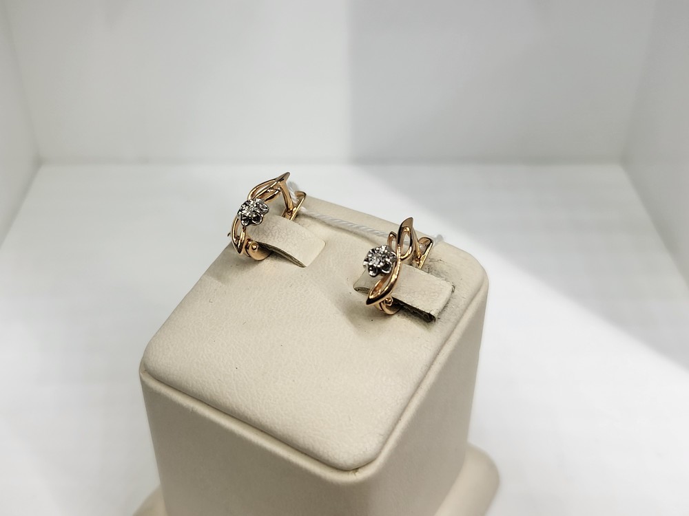 СЕРЬГИ БРИЛЛИАНТ (Au 585)