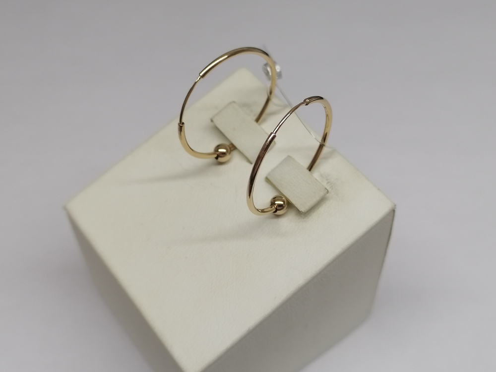 СЕРЬГИ КОНГО (Au 585)