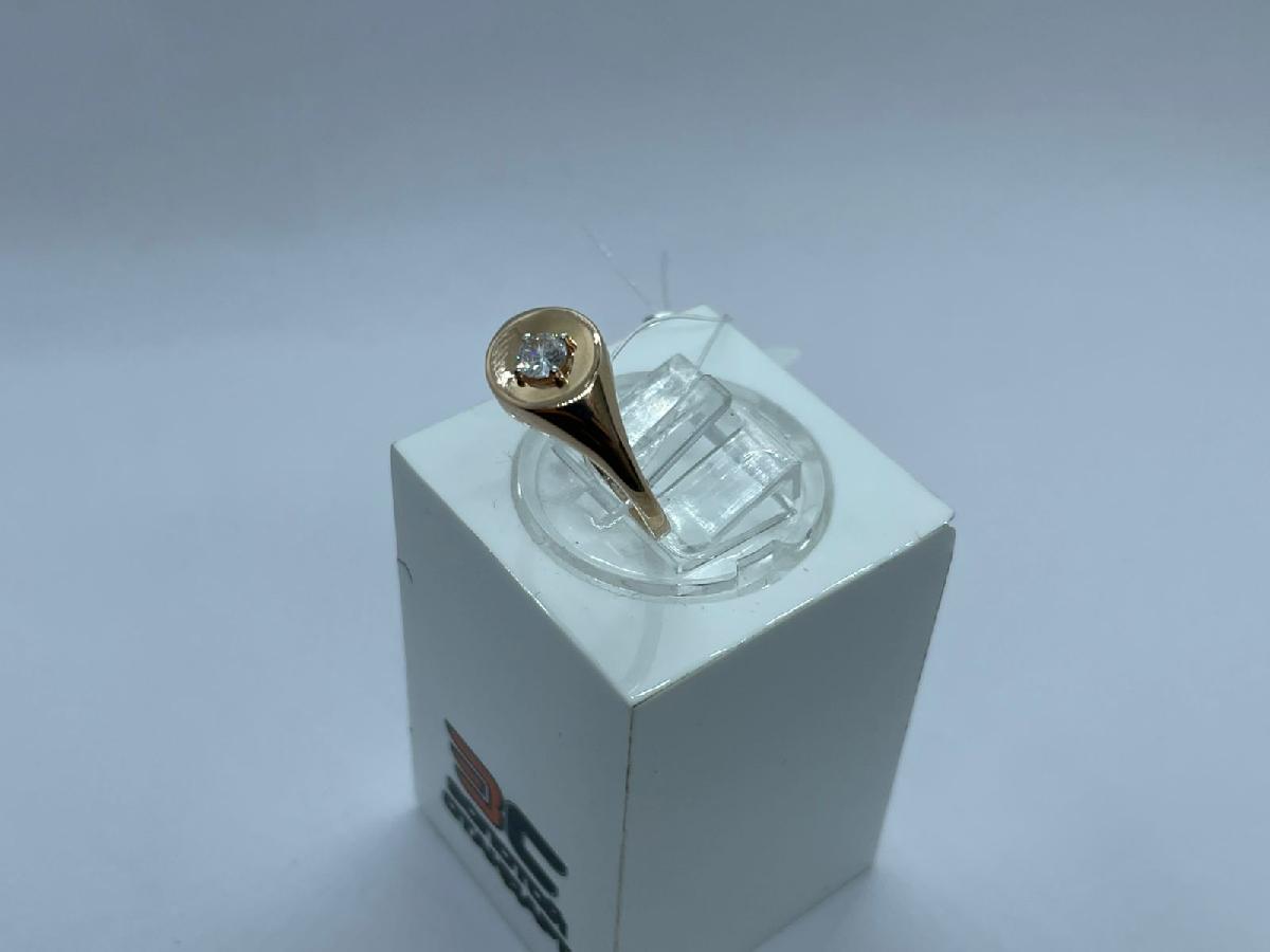 КОЛЬЦО С КАМНЕМ (Au 585) КОЛЬЦО С КАМНЕМ (Au 585)