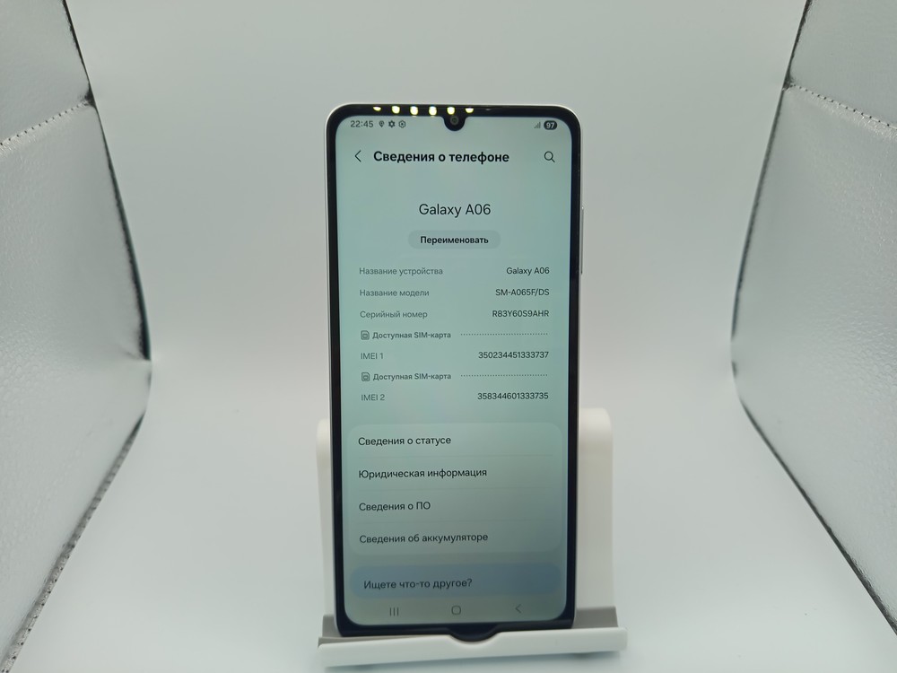 Смартфон Samsung Galaxy A06 4/64