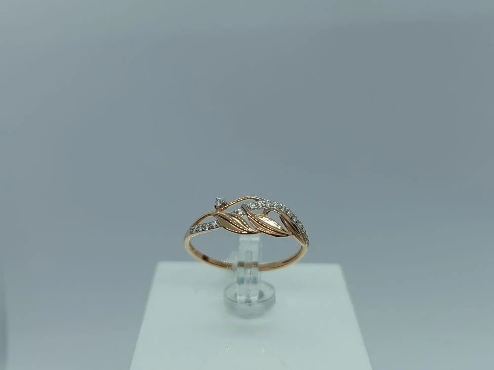 КОЛКМИ585 КОЛЬЦО С КАМНЯМИ (Au 585)