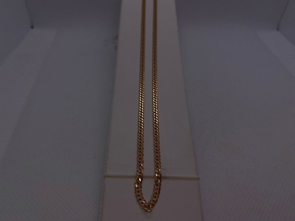 ЦЕПЬ ПОЛНОВЕСНАЯ Ромб двойной (Au 585)