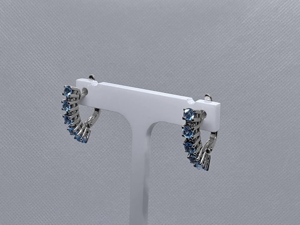 СЕРЬГИ С КАМНЯМИ (Au 585)