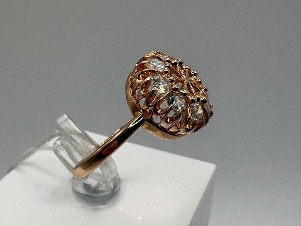 КОЛКМИ585 КОЛЬЦО С КАМНЯМИ (Au 585)