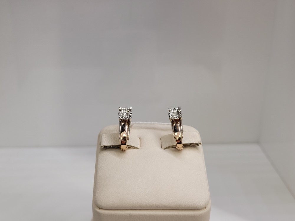 СЕРЬГИ БРИЛЛИАНТ (Au 585)