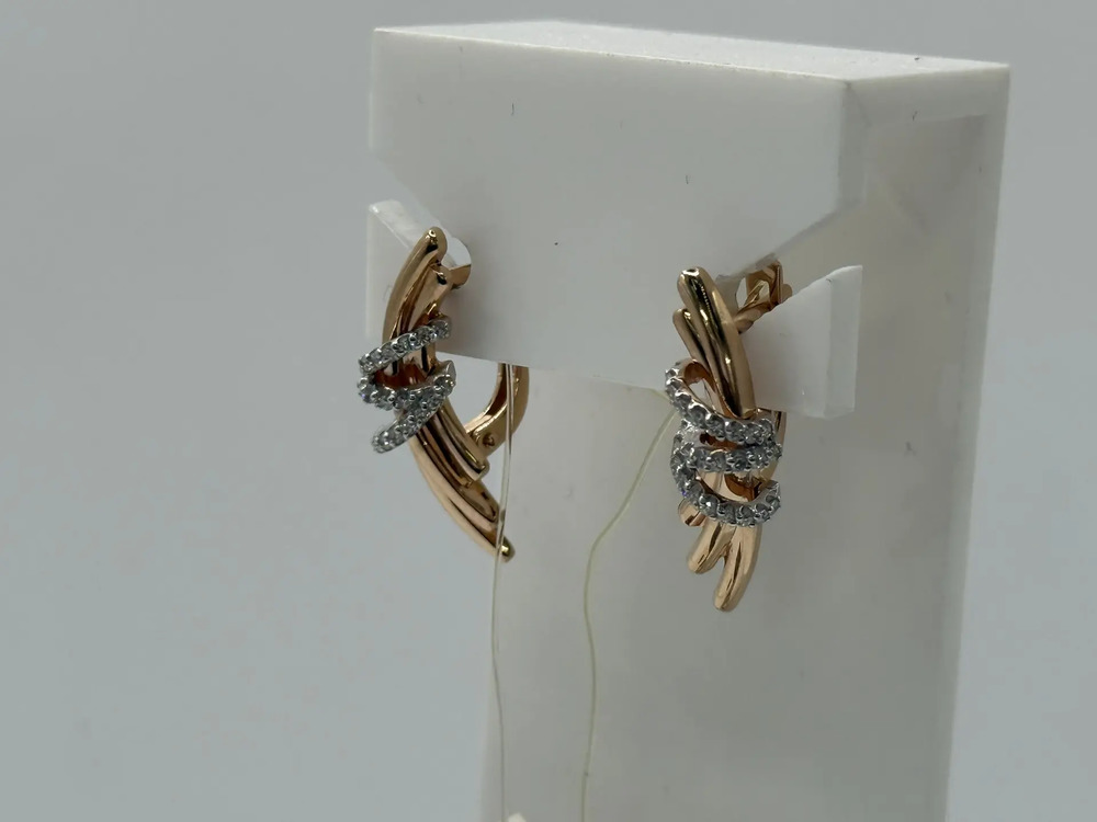 СЕРЬГИ БРИЛЛИАНТ (Au 585)