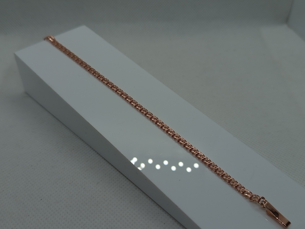 БРАСЛЕТ ПОЛНОВЕСНЫЙ Бисмарк арбский (Au 585)