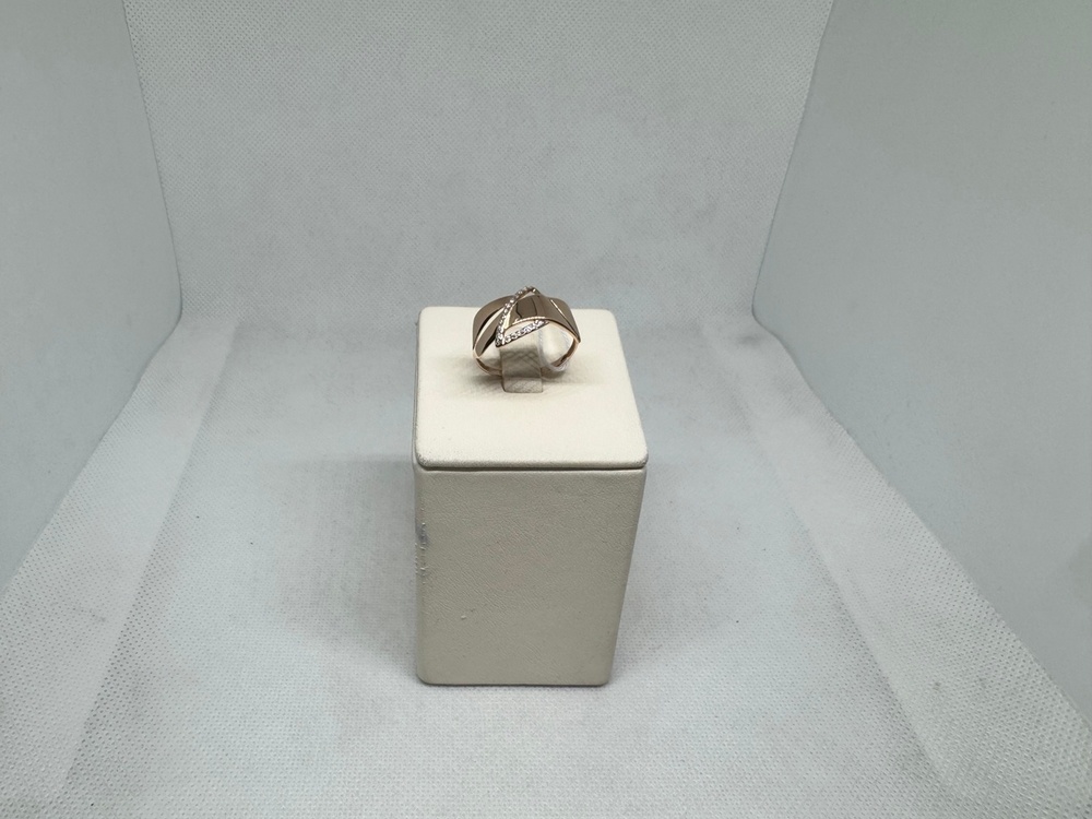 КОЛКМИ585 КОЛЬЦО С КАМНЯМИ (Au 585)