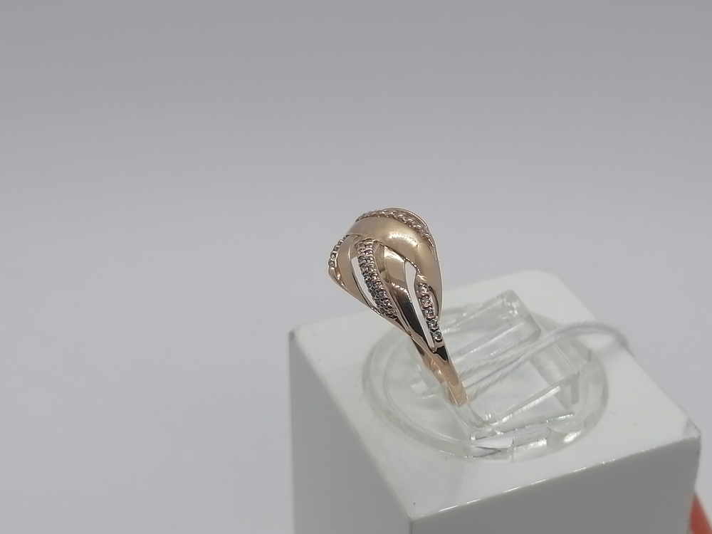 КОЛКМИ585 КОЛЬЦО С КАМНЯМИ (Au 585)