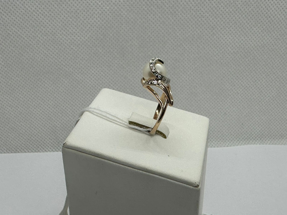 КОЛКМИ585 КОЛЬЦО С КАМНЯМИ (Au 585)