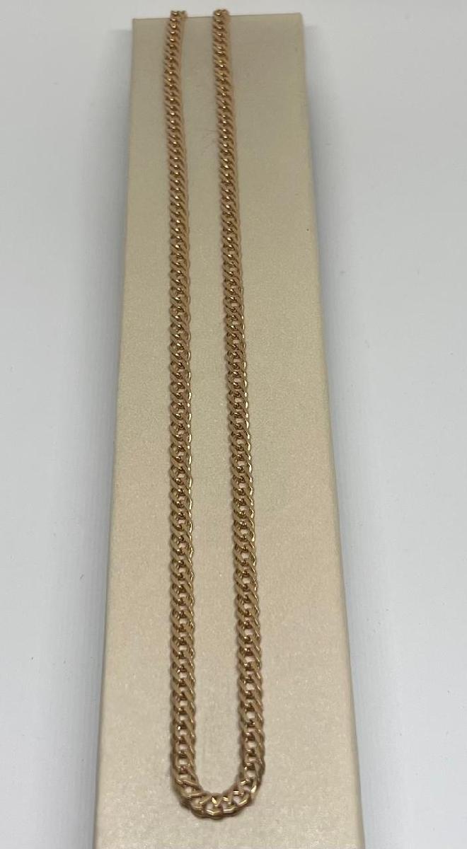 ЦЛР2585 ЦЕПЬ ПОЛНОВЕСНАЯ Ромб двойной (Au 585)