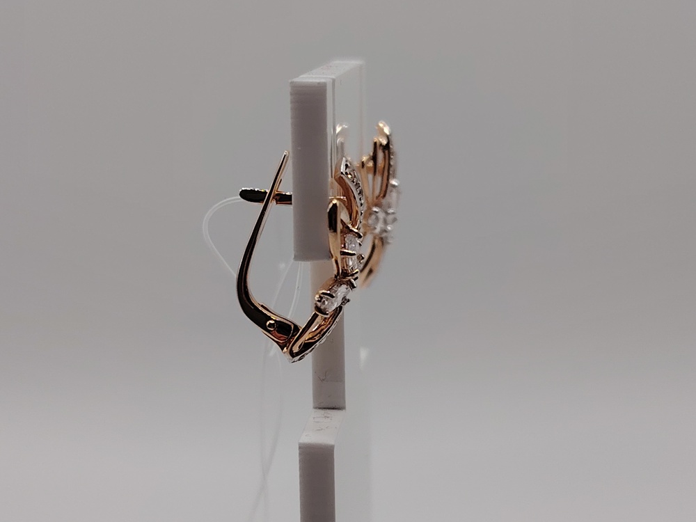 СЕРЬГИ С КАМНЯМИ (Au 585)