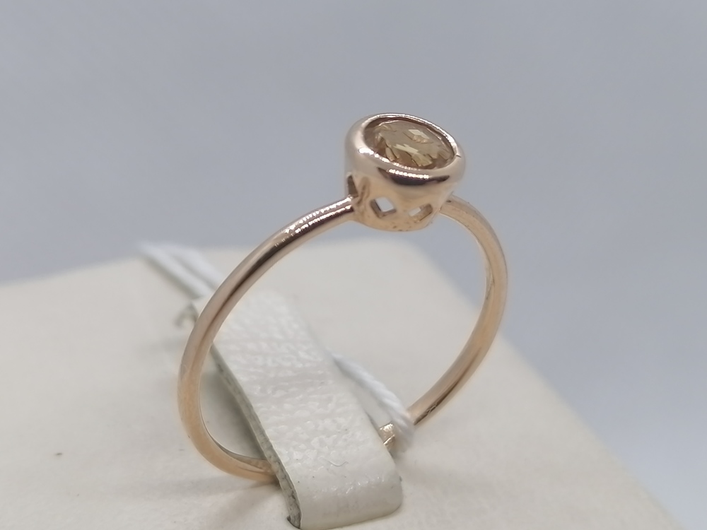 КОЛЬЦО С КАМНЕМ (Au 585)