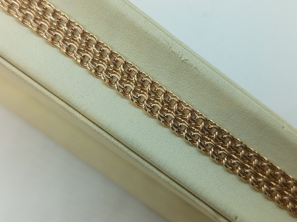 ЦЛБС585 ЦЕПЬ ПОЛНОВЕСНАЯ Бисмарк (Au 585)