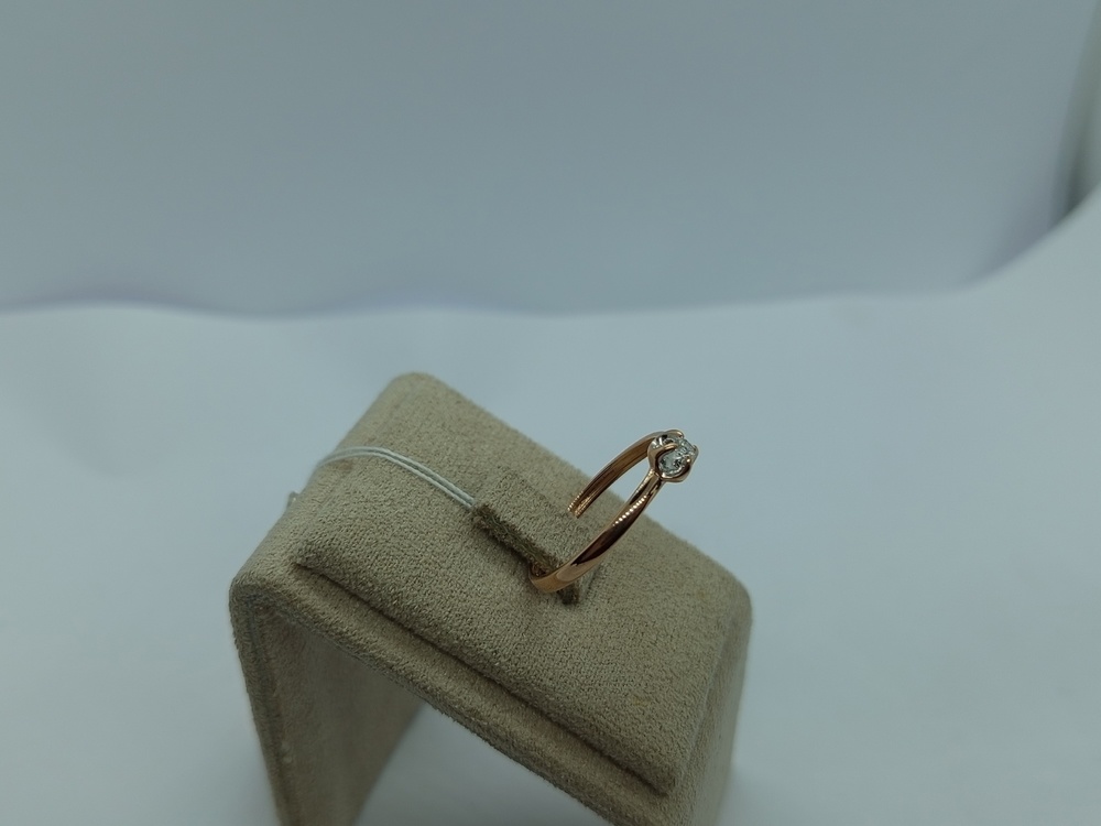 КОЛЬЦО БРИЛЛИАНТ Au 585