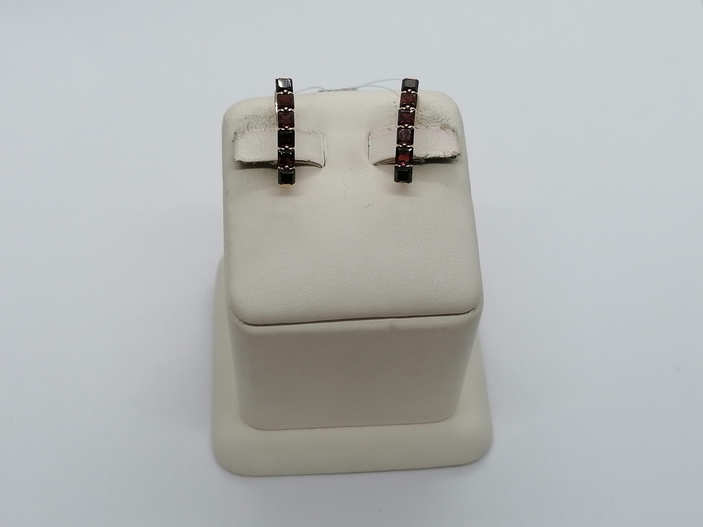 СЕРЬГИ С КАМНЯМИ (Au 585)