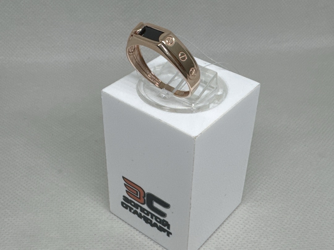 ПЕЧАТКА С КАМНЕМ (Au 585)