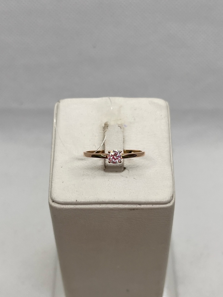 КОЛЬЦО С КАМНЕМ (Au 585)