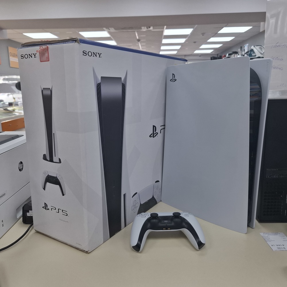 Игровая приставка PlayStation 5 825Gb (С дисководом)