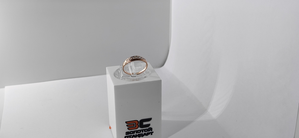 КОЛКМИ585 КОЛЬЦО С КАМНЯМИ (Au 585)