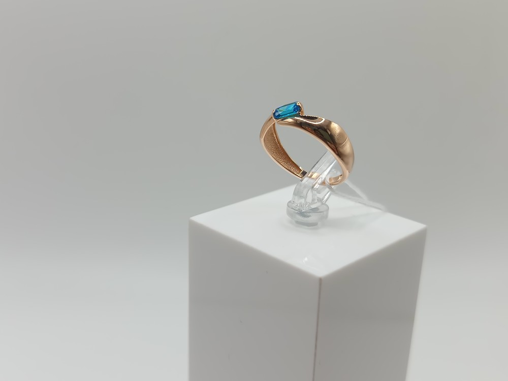 КОЛКМ585 КОЛЬЦО С КАМНЕМ (Au 585)