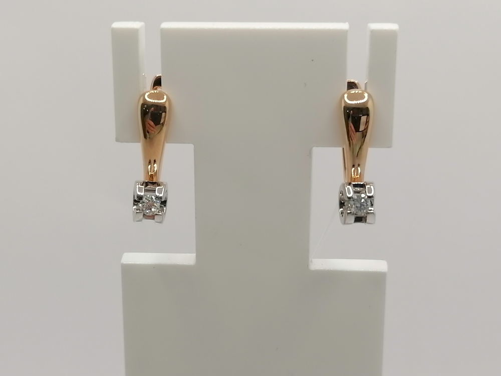 СЕРЬГИ БРИЛЛИАНТ (Au 585)