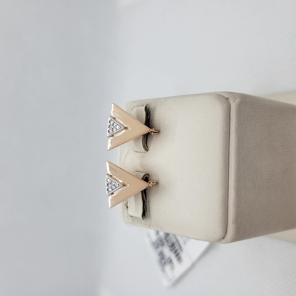 01-217432 СЕРЬГИ С КАМНЯМИ (Au 585)