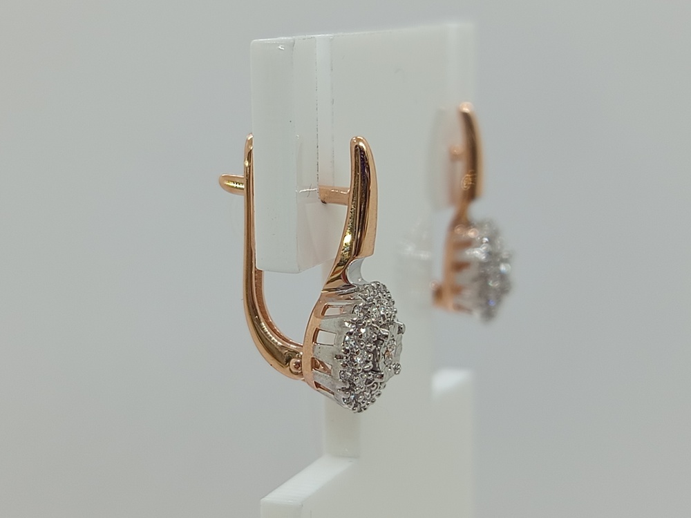 СЕРЬГИ БРИЛЛИАНТ (Au 585)