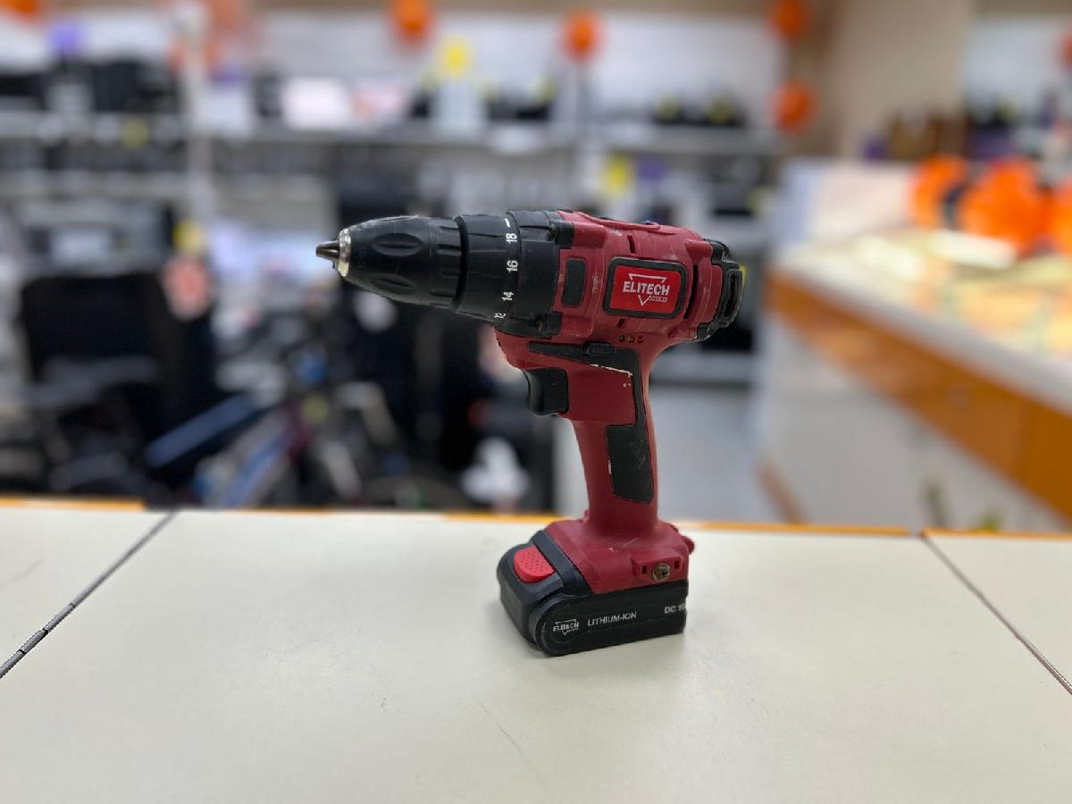 Шуруповерт Elitech ДА 10.8СЛК2
