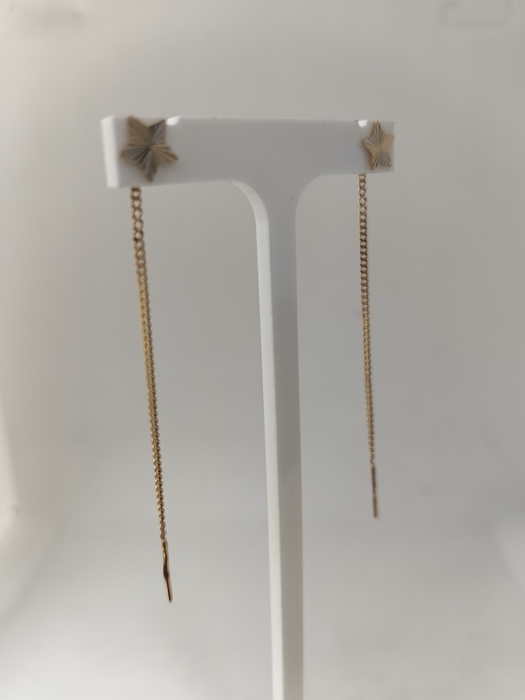 СПРО585 СЕРЬГИ ПРОДЕВКИ (Au 585)