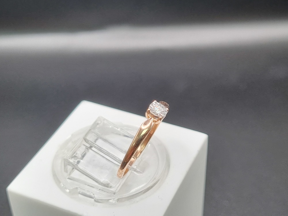 КОЛЬЦО БРИЛЛИАНТ Au 585