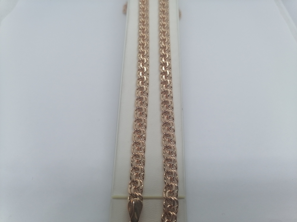 ЦЕПЬ ПОЛНОВЕСНАЯ Бисмарк (Au 585)