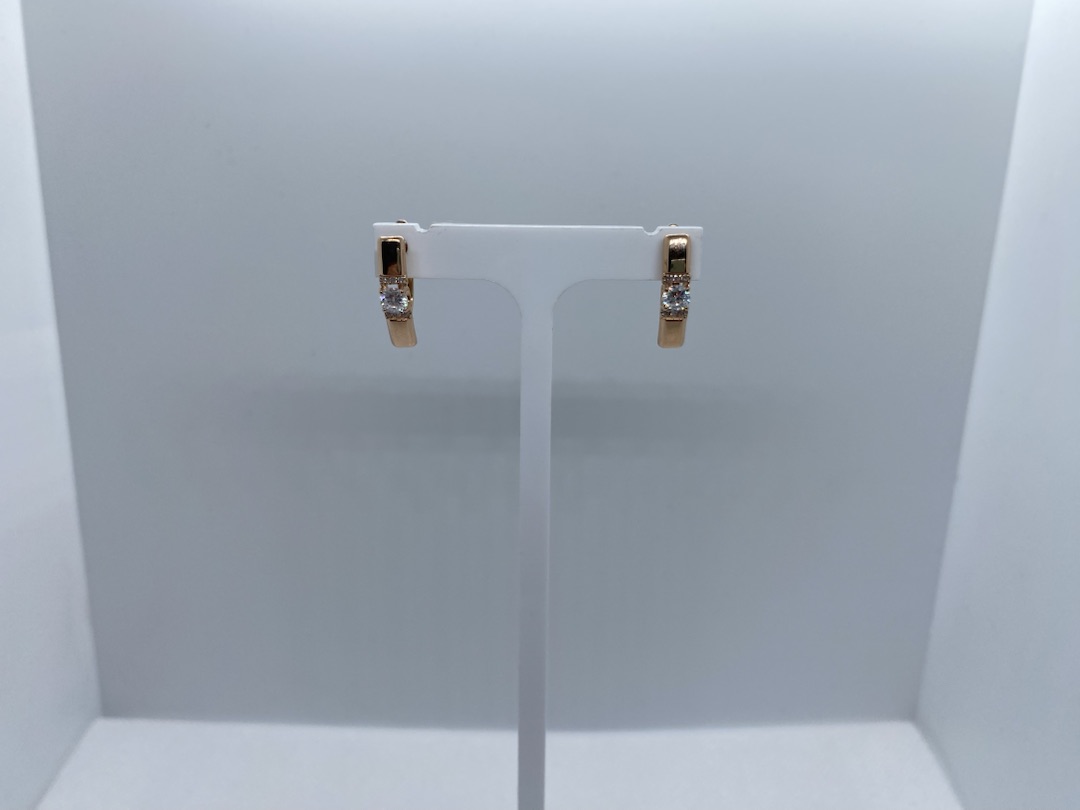 СЕРЬГИ С КАМНЯМИ (Au 585)